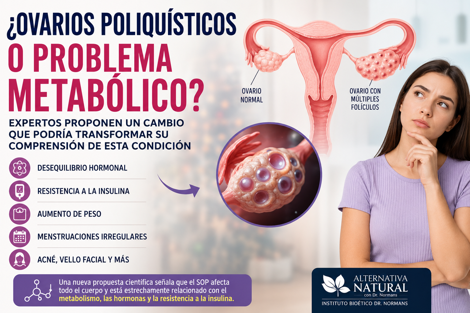 Síndrome de ovario poliquístico Síndrome de ovario poliquístico