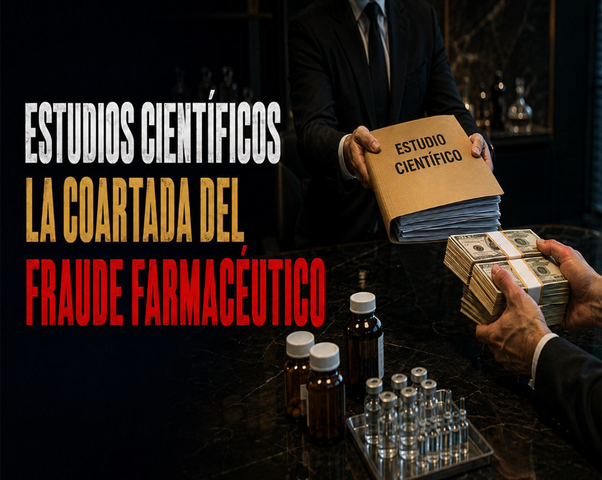 Estudios científicos: la coartada del fraude farmacéutico