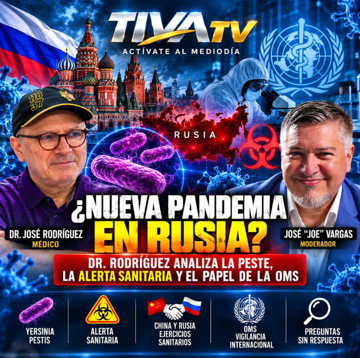 ¿Nueva pandemia en Rusia? Dr. Rodríguez analiza la peste y la OMS